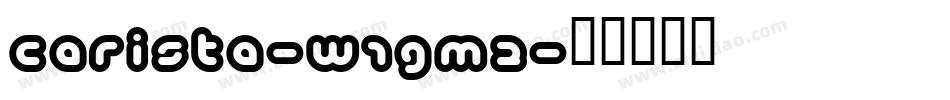 Carista-w1Gm2字体转换