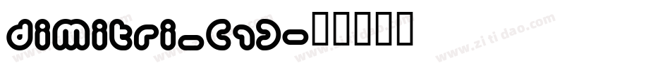 DIMITRI_(1)字体转换