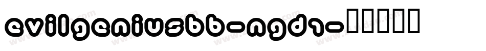 Evilgeniusbb-ngD1字体转换