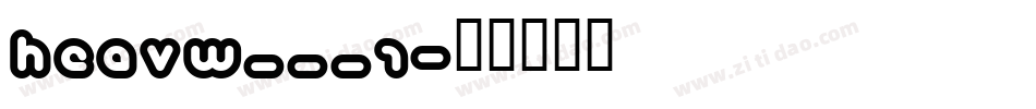 HEAVW___1字体转换