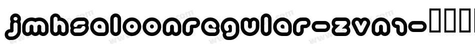 JmhsaloonRegular-zvn1字体转换