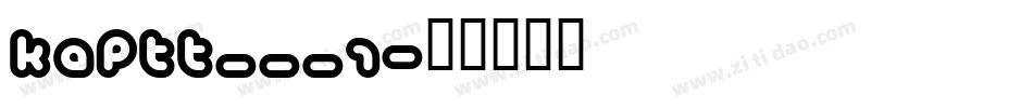 KAPTT___1字体转换