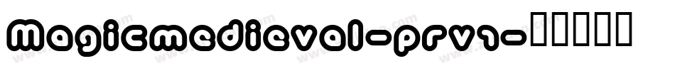 Magicmedieval-pRV1字体转换