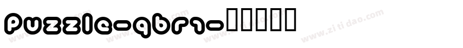 Puzzle-qBR1字体转换