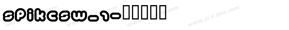 SPIKCSW_1字体转换
