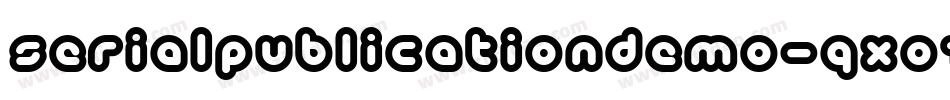 Serialpublicationdemo-qxo1字体转换