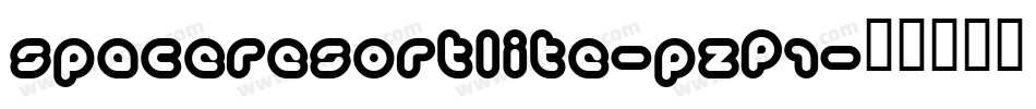 Spaceresortlite-pZP1字体转换