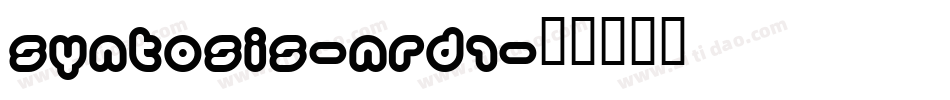 Syntosis-nRD1字体转换