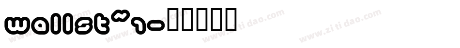 WALLST~1字体转换