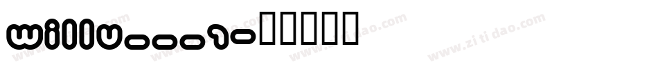 WILLU___1字体转换