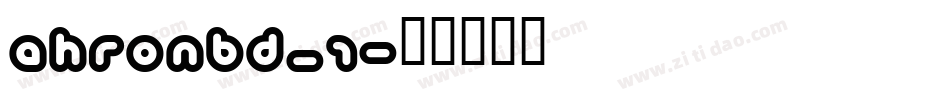 ahronbd_1字体转换