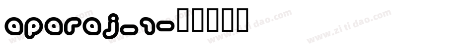 aparaj_1字体转换