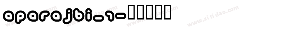 aparajbi_1字体转换