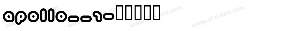 apollo__1字体转换