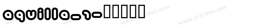 aquilla_1字体转换