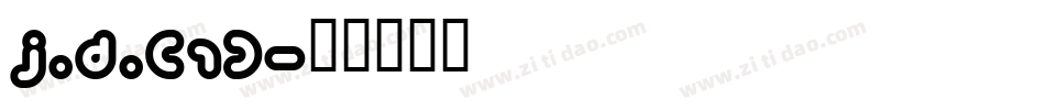 j.d.(1)字体转换
