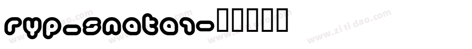 ryp_snata1字体转换