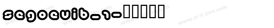 segoeuib_1字体转换