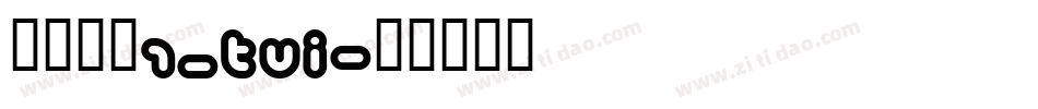 方正粗圆1_TUI字体转换