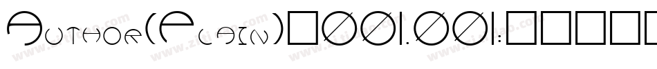 Author(Plain)_001.001字体转换