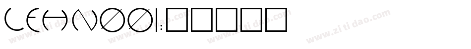 LEHN001字体转换