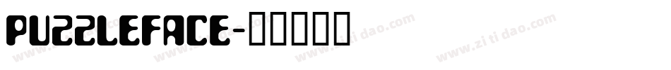 puzzleface字体转换