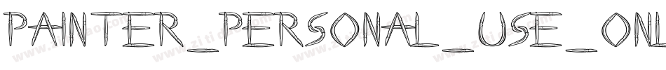Painter_PERSONAL_USE_ONLY字体转换