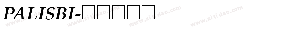 PALISBI字体转换
