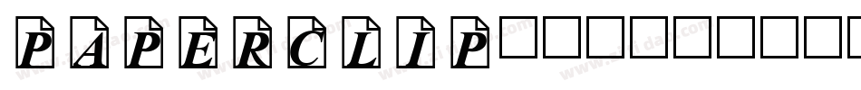 PaperClip-y15字体转换