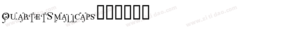 QuartetSmallcaps字体转换