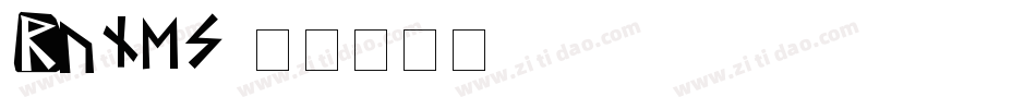 Runes字体转换