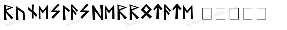 runeslasherrotate字体转换