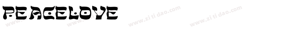 Peacelove字体转换