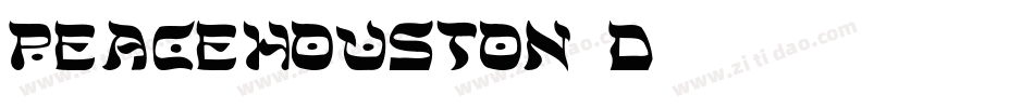 peacehouston3d字体转换