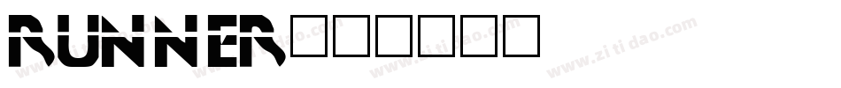 Runner字体转换