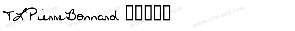 TLPierreBonnard字体转换
