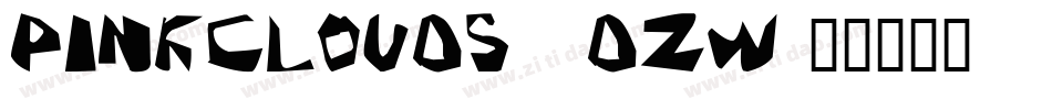 Pinkclouds-4dzW字体转换