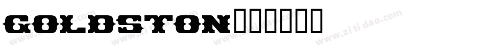 GOLDSTON字体转换