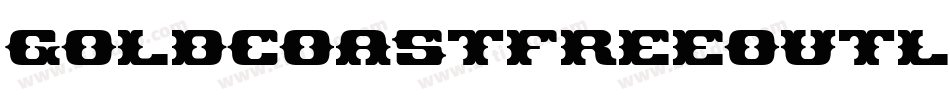 GoldcoastfreeOutline-3zaVZ字体转换