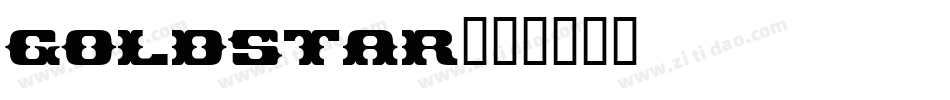 Goldstar字体转换