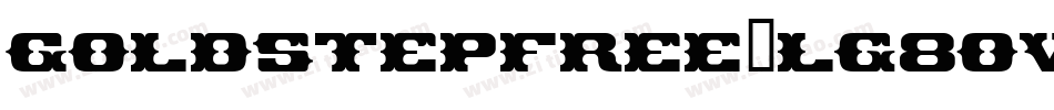 GoldstepFree-lg8OV字体转换