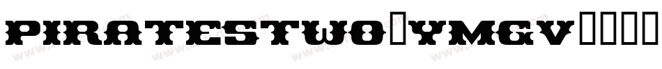 PiratesTwo-ymgV字体转换