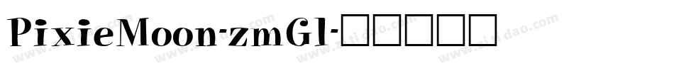 PixieMoon-zmG1字体转换