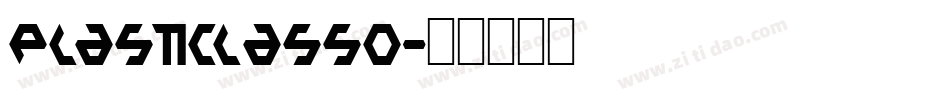 PlasticLasso字体转换
