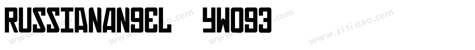 RussianAngel-yw0g3字体转换