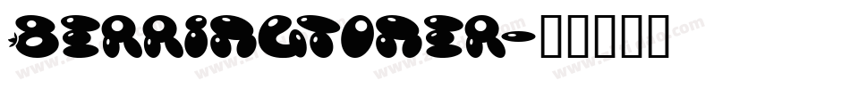 Berringtoner字体转换