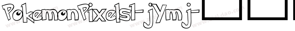 PokemonPixels1-jYmj字体转换