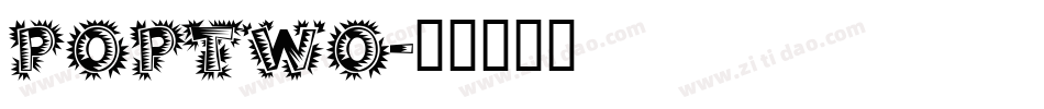 POPTWO字体转换