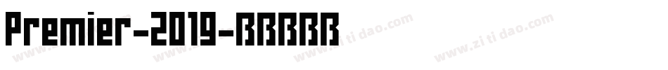 Premier-2019字体转换
