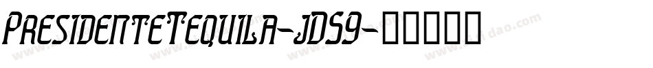 PresidenteTequila-jD59字体转换